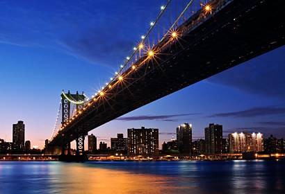 Fototapeta Manhattanský most 1457
